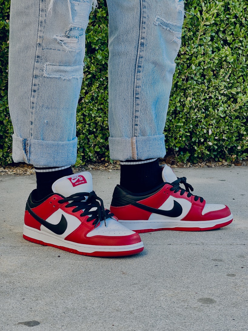 Wearing Dunk Low 'Chicago': Most underrated sneaker ever?