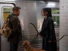 Kate and Clint in 'Hawkeye'