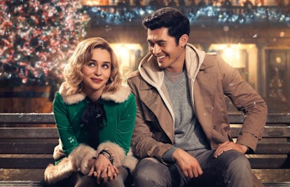 Henry Goulding wears a sweater for most of 'Last Christmas,' probably not for any special, twist-rel...
