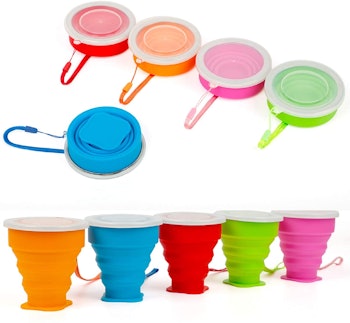 Houjing Collapsible Travel Cup (5-Pack)