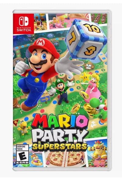 Cover art for Mario Party Superstars game