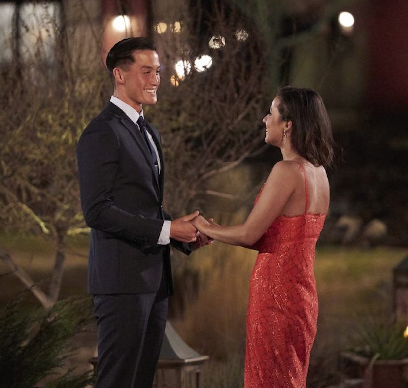 Here's the moment Katie Thurston met John Hersey on The Bachelorette.