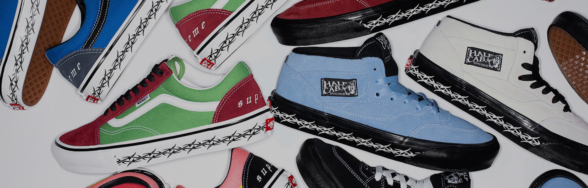 Supreme and Vans' latest sneaker collab pays homage to tribal tattoos