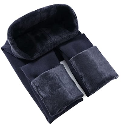 CHRLEISURE Warm Fleece Lined Leggings