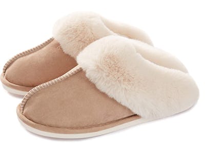 Donpapa StoreMemory Foam Fluffy Warm Slippers