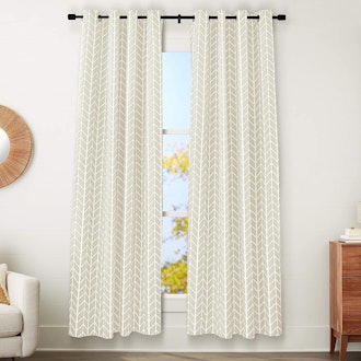 Amazon Basics Room-Darkening Blackout Curtain Set