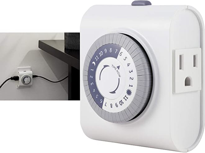 GE 24-Hour Heavy Duty Indoor Plug-in Mechanical Timer