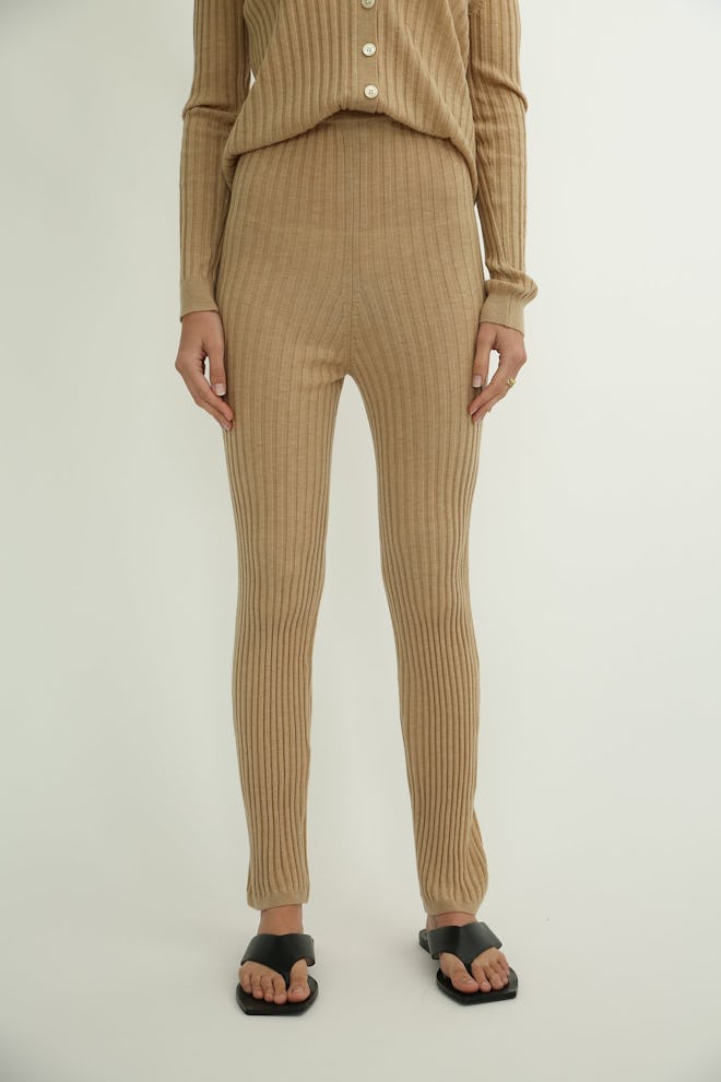 Ribbed Knit Pants