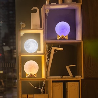 LOGROTATE LED Night Light Moon Lamp