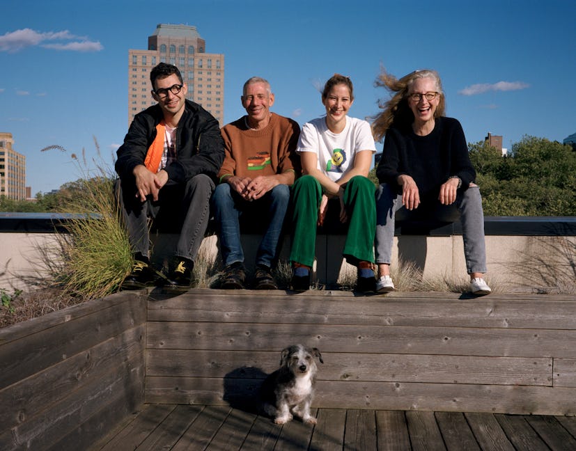 The Antonoff family, from left: Jack Antonoff, Rick Antonoff, Rachel Antonoff, and Shira Antonoff, a...