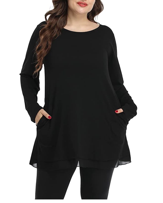 Shiaili Plus-Size Tunic
