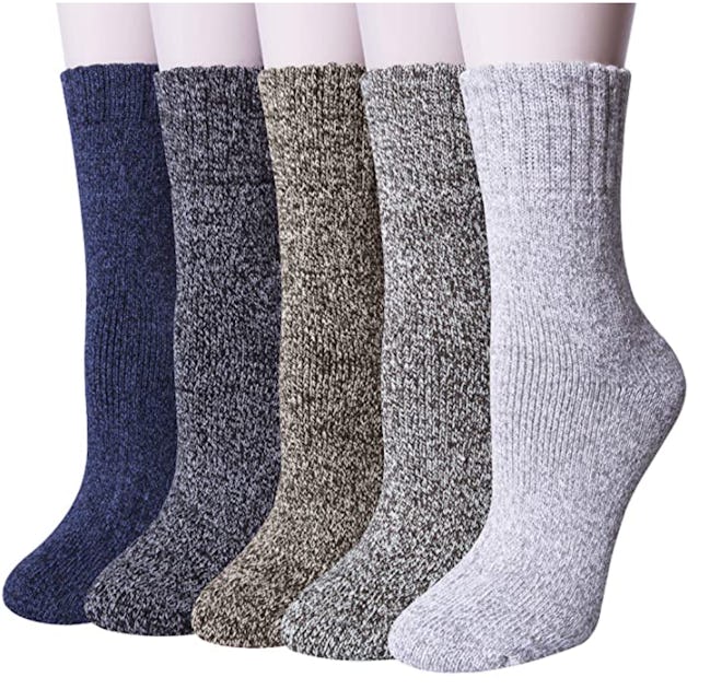 Loritta Wool Socks (5-Pack)