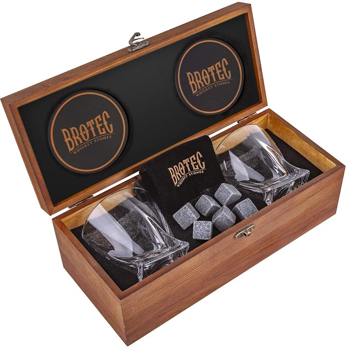 BROTEC Whiskey Glass Gift Set