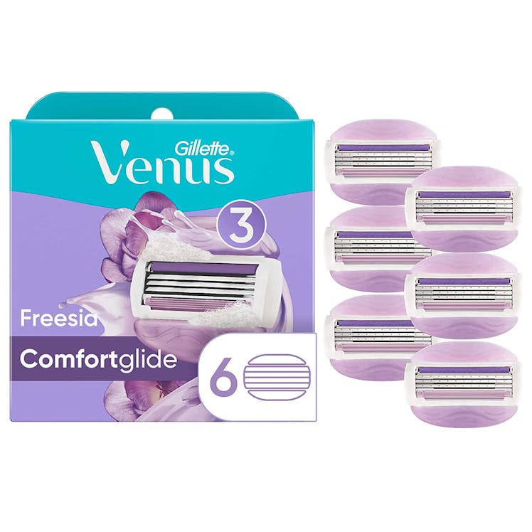 Gillette Venus ComfortGlide Razor Blade Refills (6 Count) 