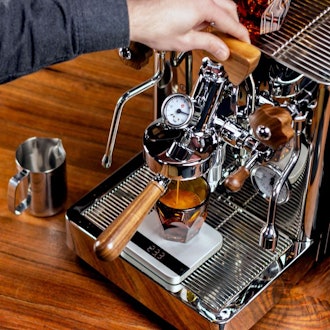 Handcrafted Italian Dual Boiler Espresso Machine & Coffee School