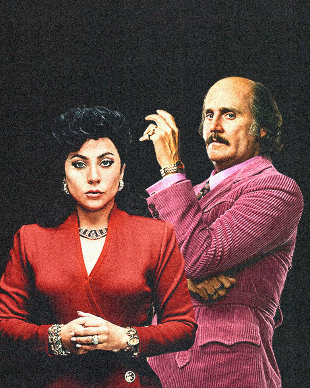 lady gaga and jared leto in house of gucci