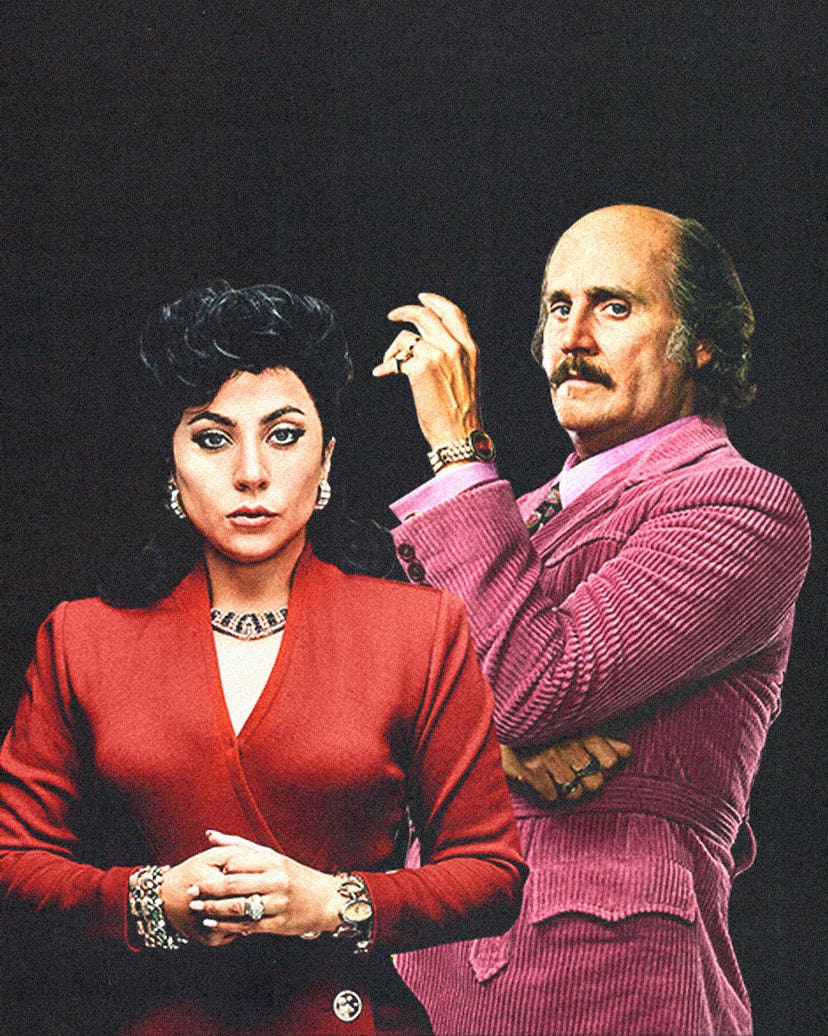 lady gaga and jared leto in house of gucci