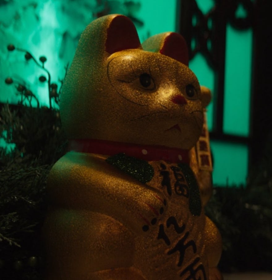 A &lsquo;Hawkeye&rsquo; Easter egg could point to a team-up with another Marvel duo. Screenshot via Disney+