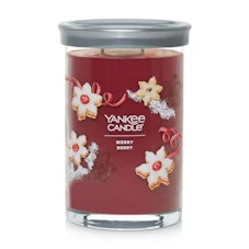 Yankee Candle® Merry Berry Signature Large Tumbler Candle in Dark Pink