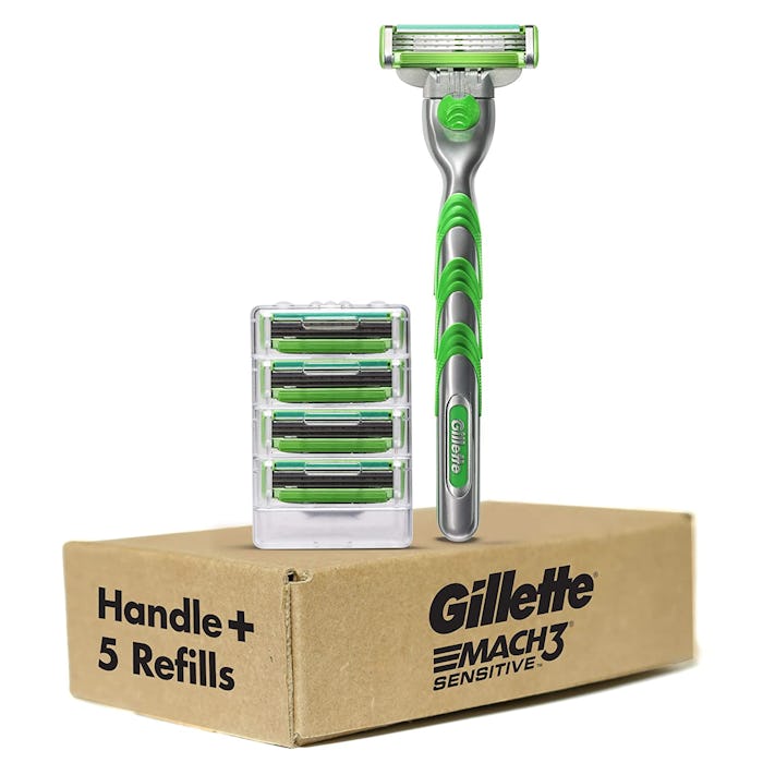 Gillette Mach3 Sensitive Razors for Men