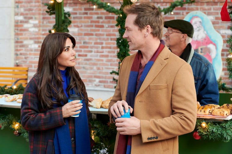 Marisol Nichols and Paul Greene in 'Christmas CEO'