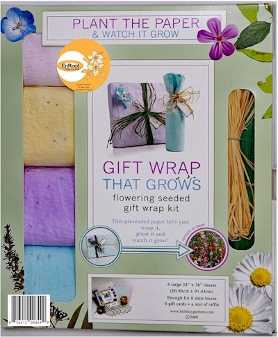Greenease Seed Embedded Wrapping Paper