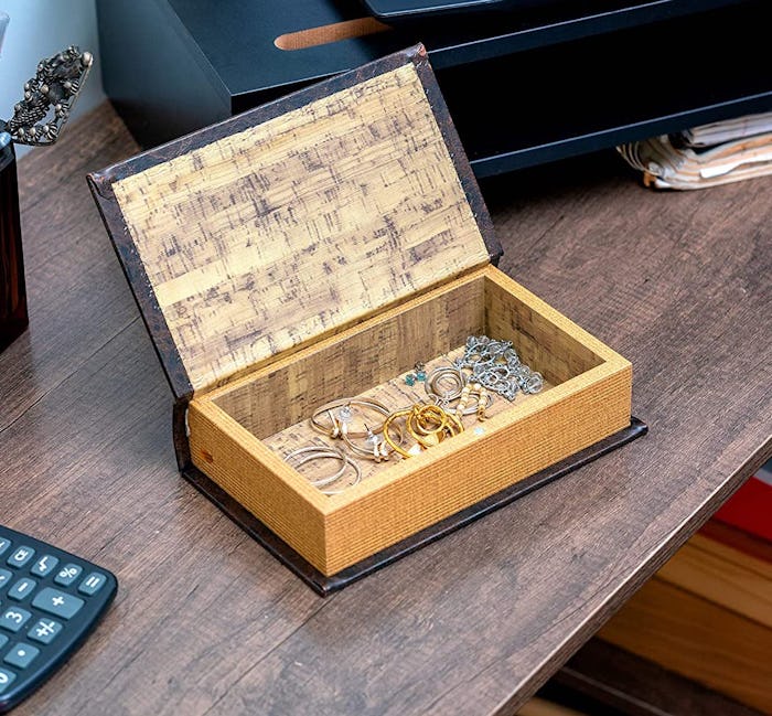 Maxam Small Faux Book Safe