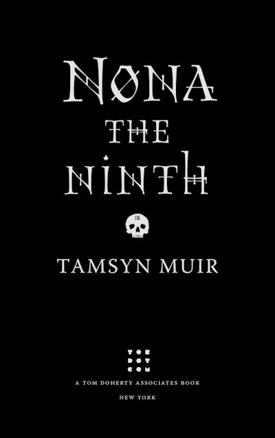 'Nona the Ninth' by Tamsyn Muir