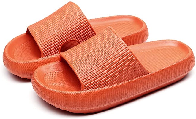 Pillow Slippers for Women and Men in Orange