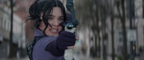 Hailee Steinfeld as Kate Bishop on 'Hawkeye'