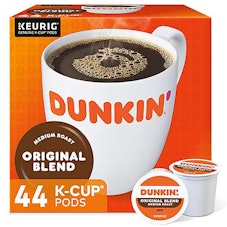 Dunkin' Donuts Original Blend Coffee Keurig K-Cup Pods 44-Count
