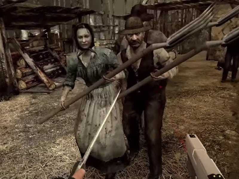 A screenshot of 'Resident Evil 4 VR'