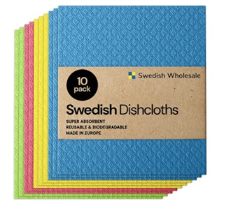 Swedish Wholesale Swedish Dish Cloths (Pack of 10)