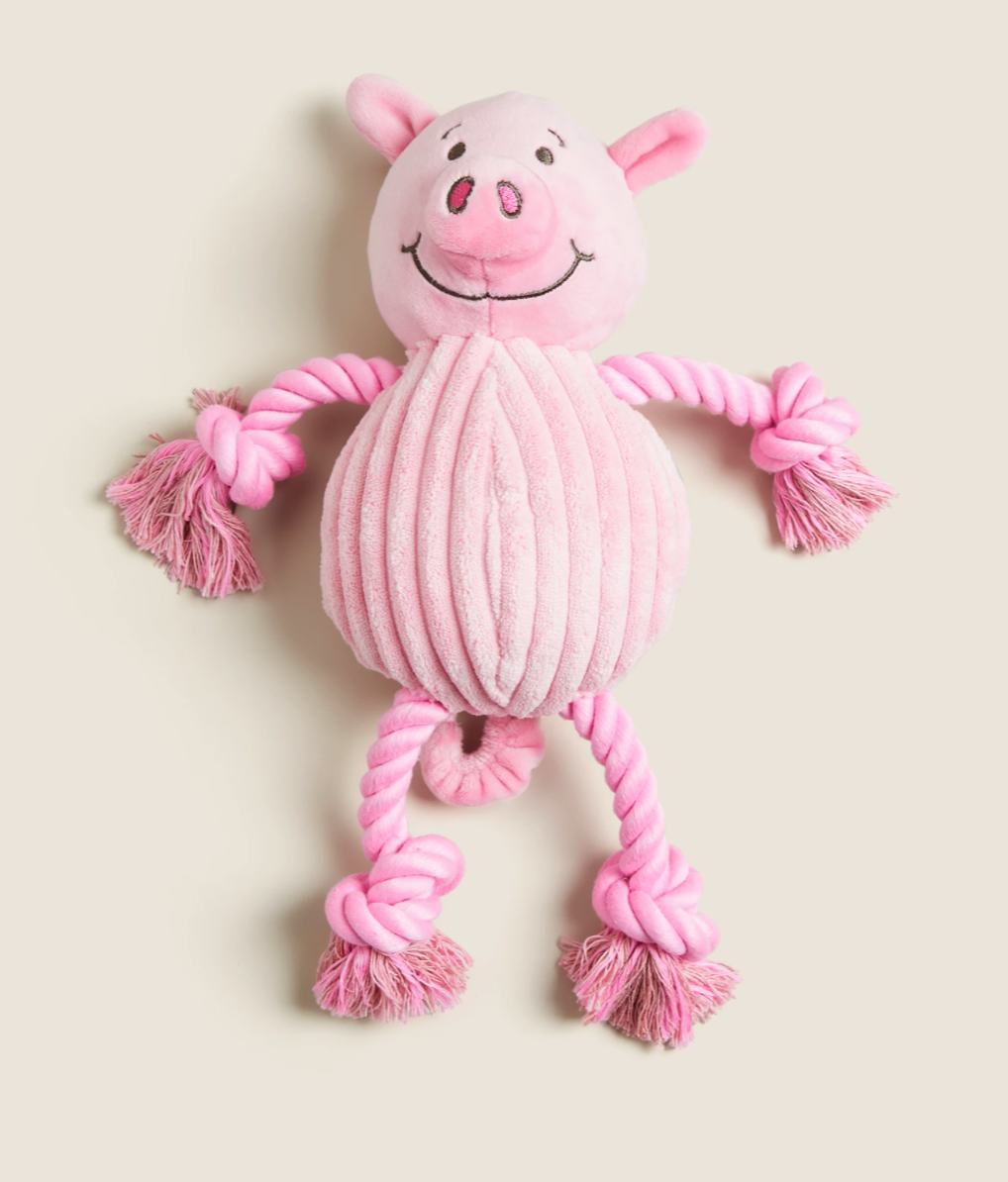 Percy Pig™ Plush Rope Pet Toy