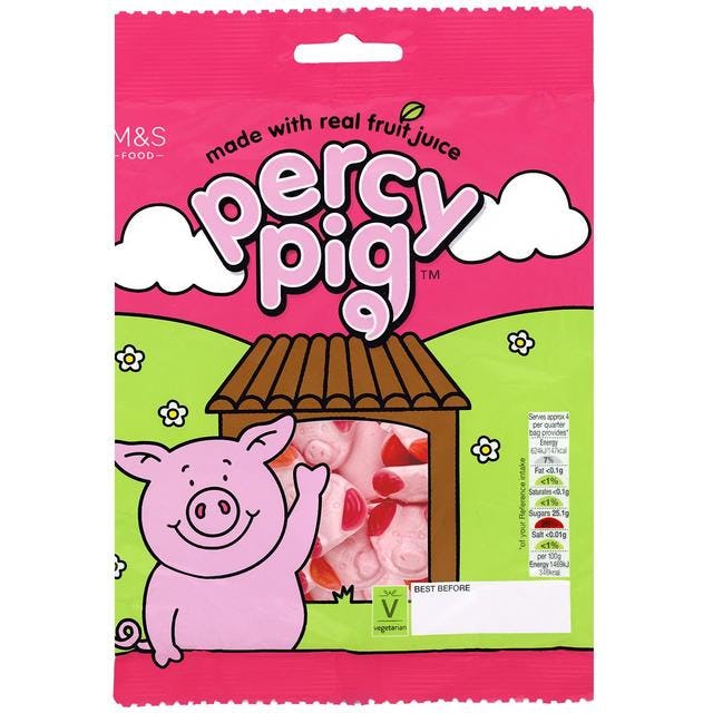 M&amp;S Percy Pig Fruit Gums