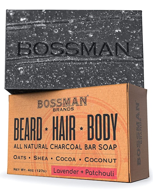 Bossman 4 in 1 Beard Wash, Shampoo, Body Wash and Conditioner