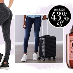 Amazing cyber monday products including luggage, leggings and beauty products