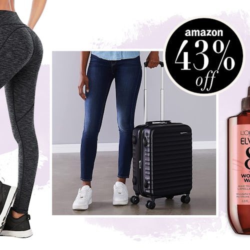 Amazing cyber monday products including luggage, leggings and beauty products