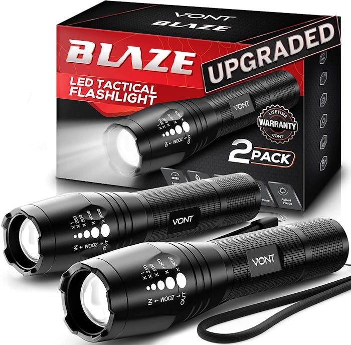 Vont LED Tactical Flashlights [2-Pack] 