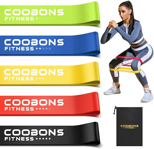 COOBONS Resistance Bands Set (5 Pieces)