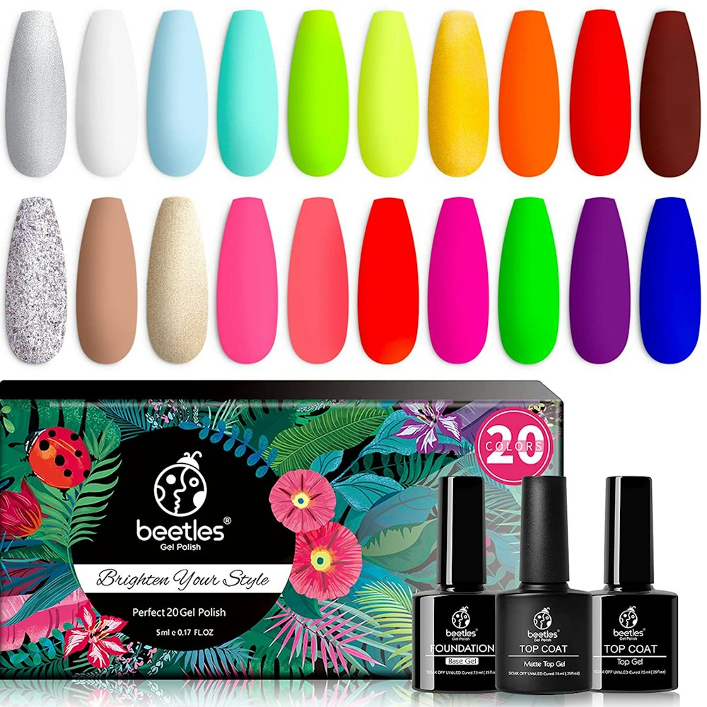 Beetles Gel Nail Polish Kit (20 Pieces)