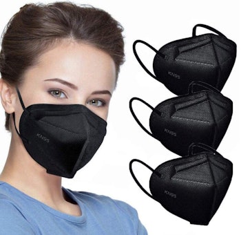 KN95 Face Masks in Black (50-pack)