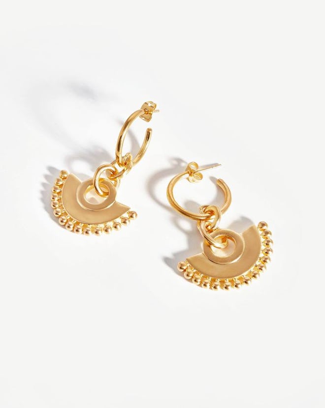 Zenyu Chandelier Hoop Earrings