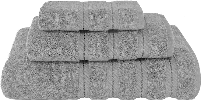 American Soft Linen Cotton Turkish Towel Set (3-Pieces)