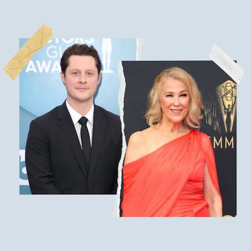 Noah Reid (at the 2020 Screen Actors Guild Awards) honored Catherine O'Hara (at the 2021 Primetime E...