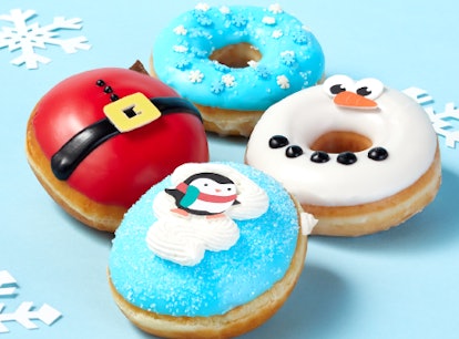 Krispy Kreme's "Let It Snow" doughnuts are here for the 2021 holidays.