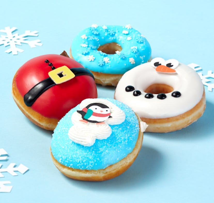Krispy Kreme's "Let It Snow" doughnuts are here for the 2021 holidays.