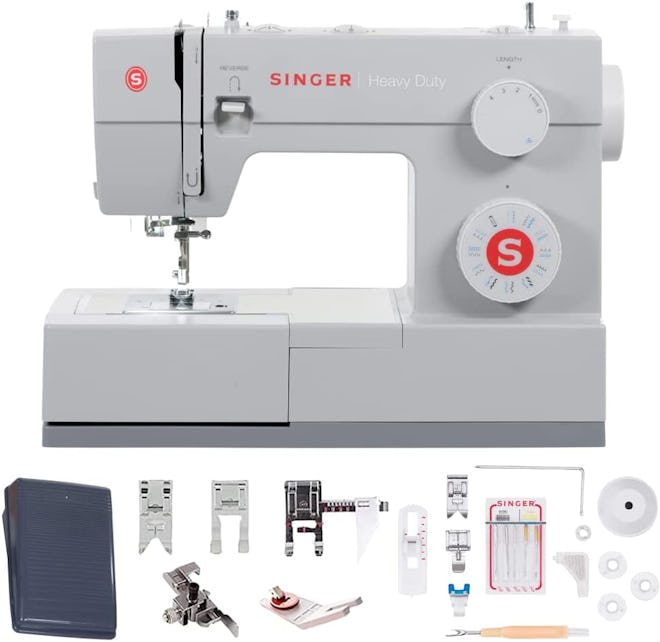 SINGER Heavy-Duty Sewing Machine with Exclusive Accessory Bundle