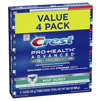 Crest Pro-Health Advanced Antibacterial Protection Toothpaste (4-Pack)