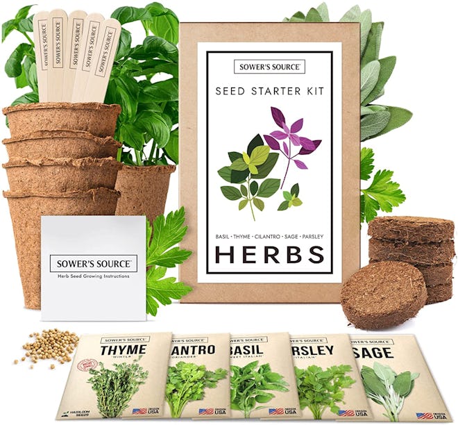 Sower's Source Indoor Herb Garden Kit